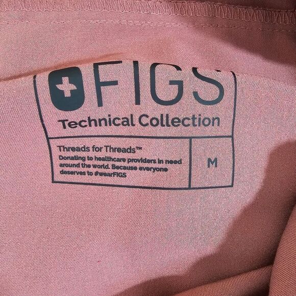 Figs Tansen Jogger Scrub Pants in Mauve - Size M - Picture 2 of 9